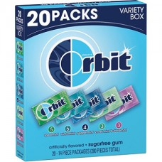 ORBIT WHITE GUMS 20PK RS 150