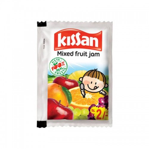 KISSAN MIXED FRUIT JAM 13 G PK60